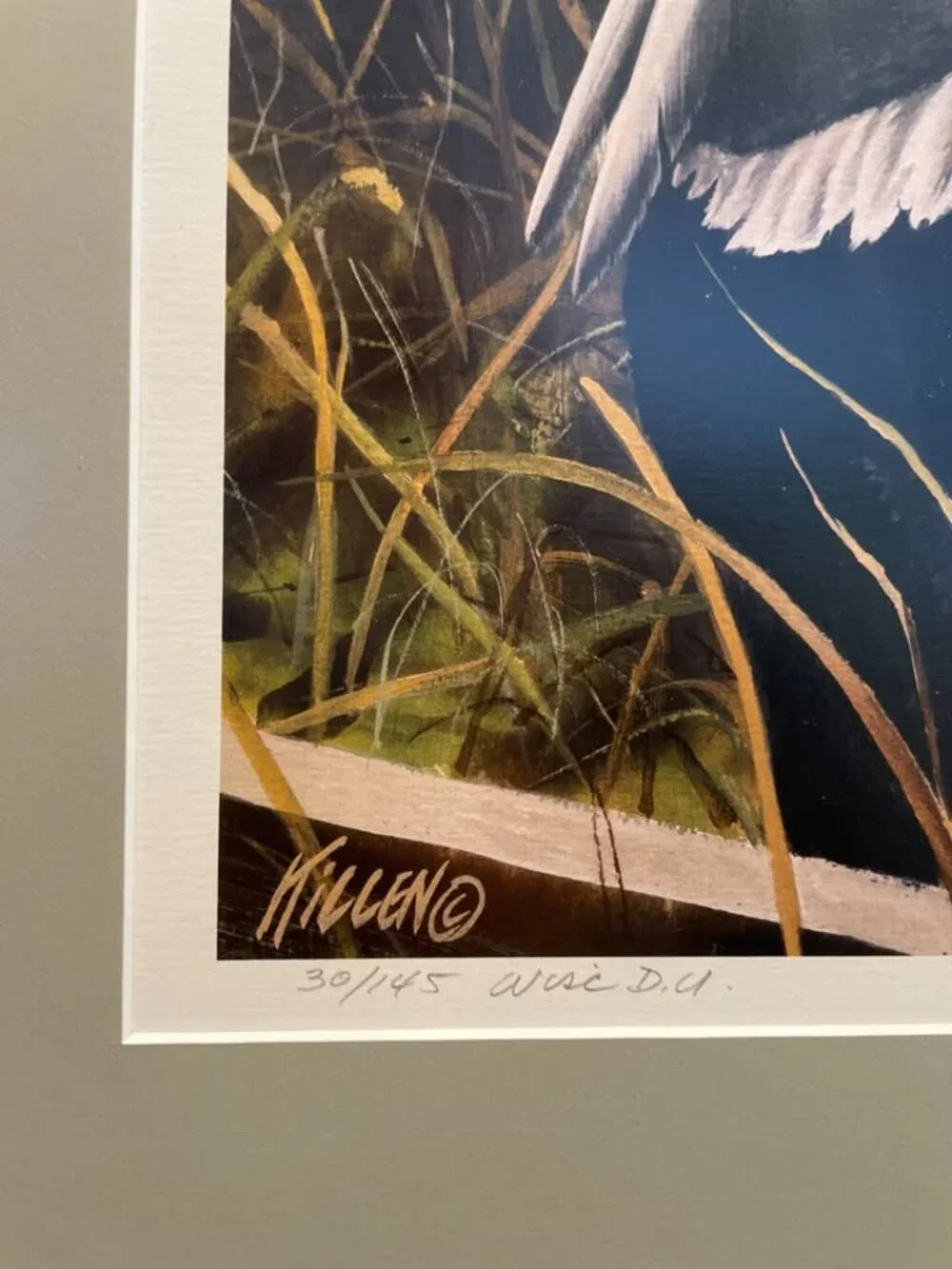 James H. Killen 1st-in-Series Signed Ltd Edition Numbered Duck Print Art RARE